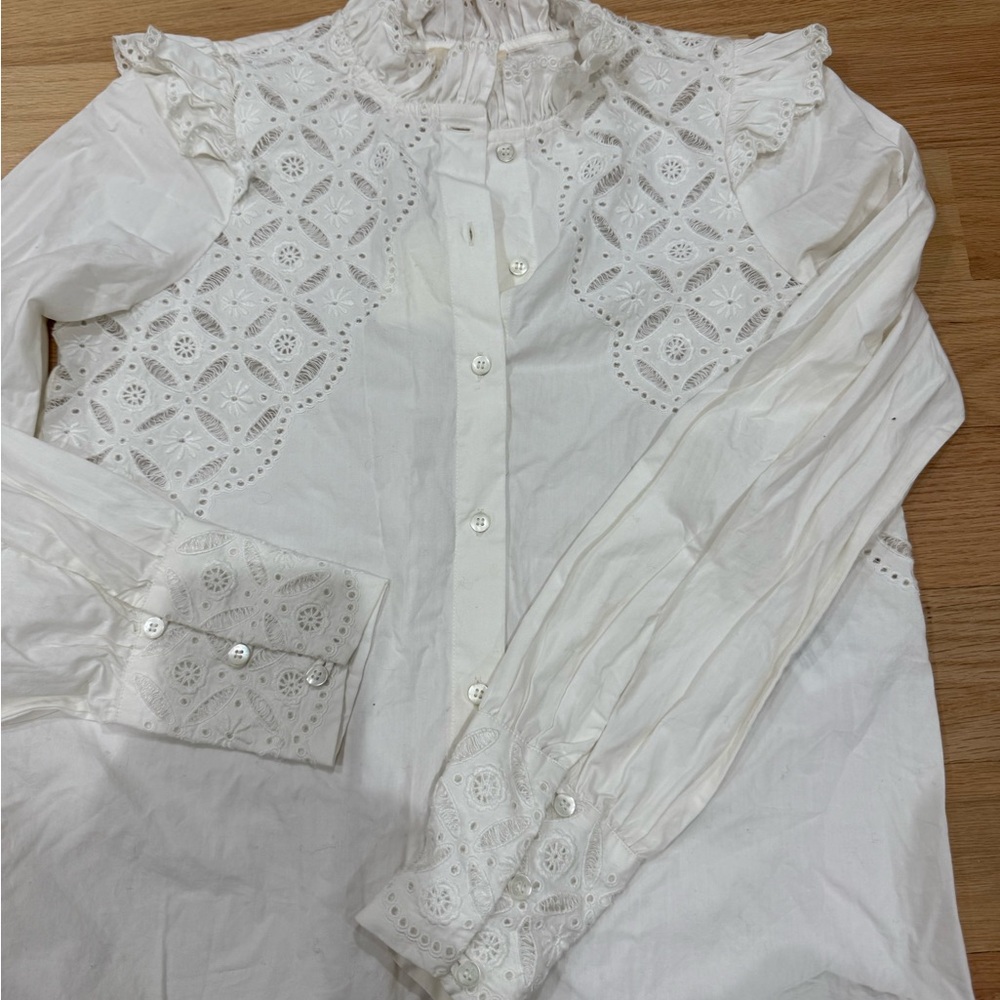 Sezane Mary blouse NWT - Picture 3 of 4